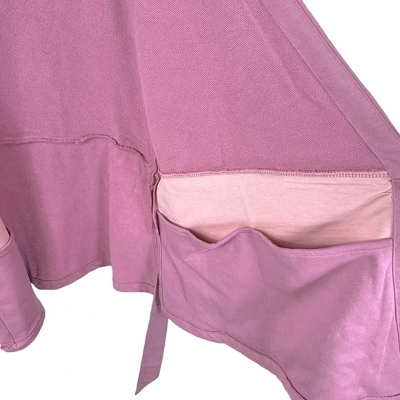 NWT Spoonie Threads French Terry Chemo Post-Surgery Access Wrap Top Women's M - Picture 8 of 14